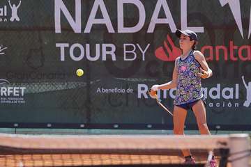 El Rafa Nadal Tour by Santander Gran Canaria enfila los cuartos de final en Telde/TA.